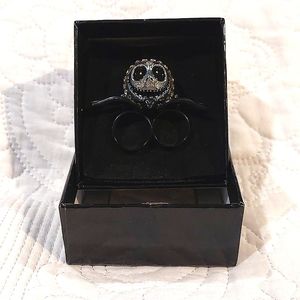 Loungefly Two Finger Jack Skellington Nightmare Before Christmas Ring NWT